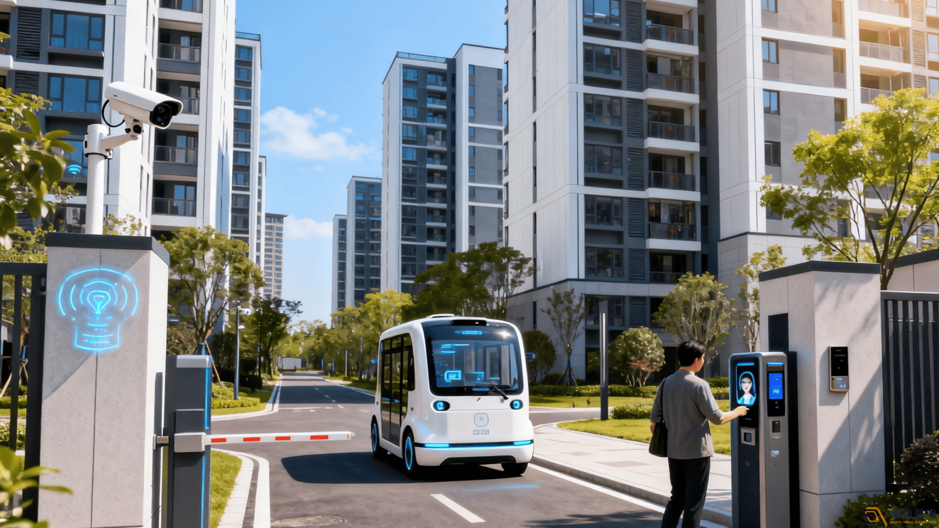 人臉識別進小區(qū)，向智慧小區(qū)進階