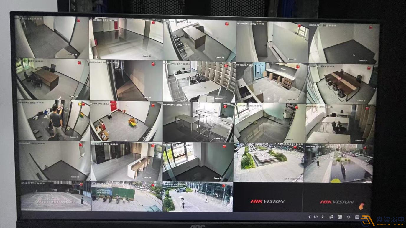 成都旺旺商業廣場監控系統修復工程