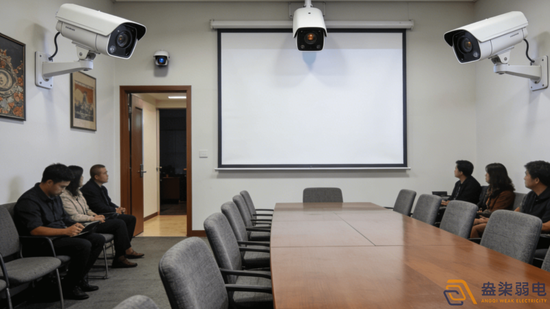小型會議室監控攝像頭如何布置？
