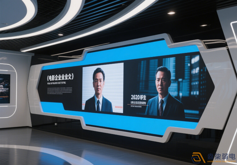 企業文化展廳中LED顯示屏的應用