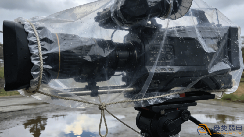 室外的攝像機該如何防護雨水浸入？