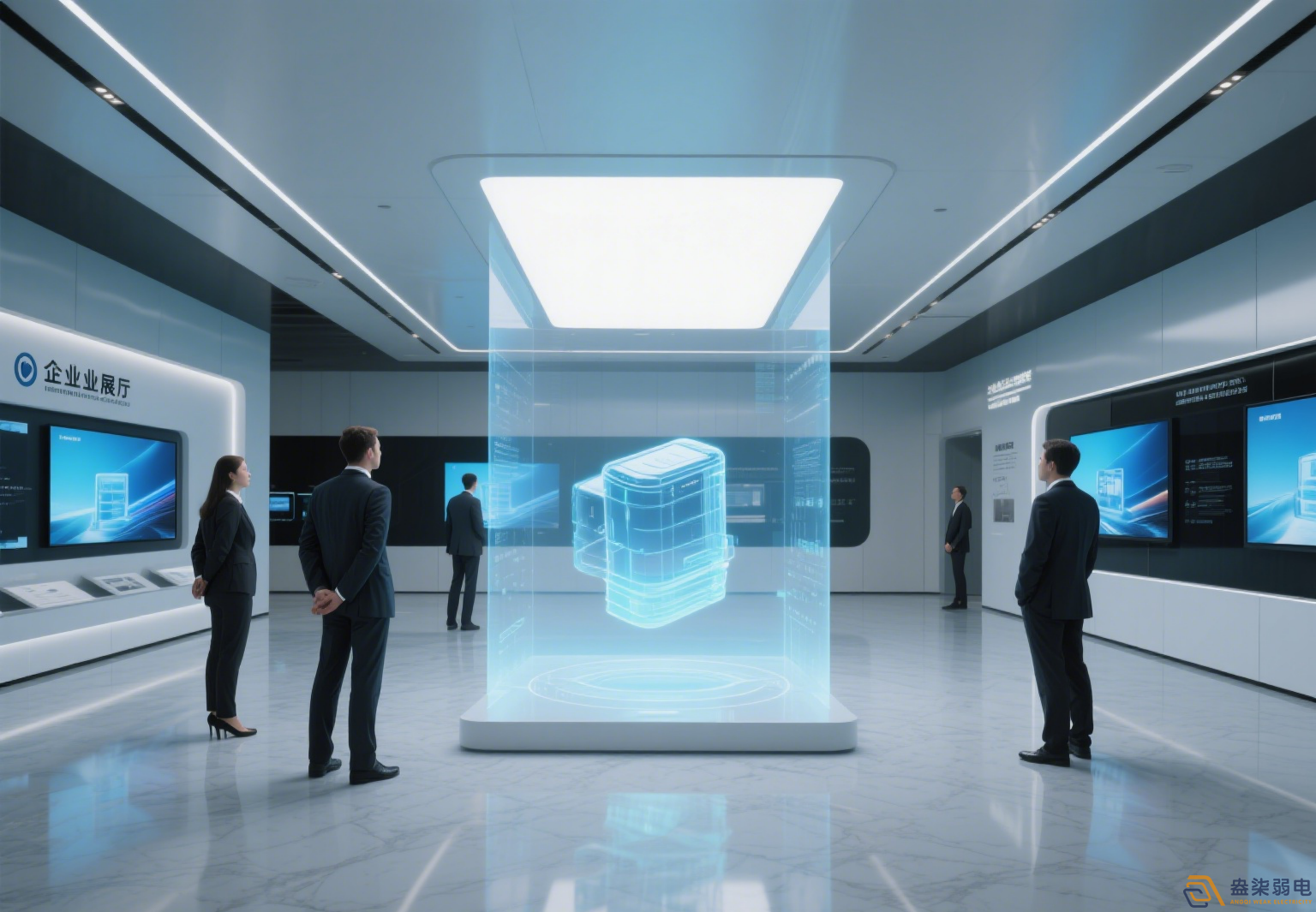 企業(yè)展廳全息多媒體虛實(shí)結(jié)合展示解決方案